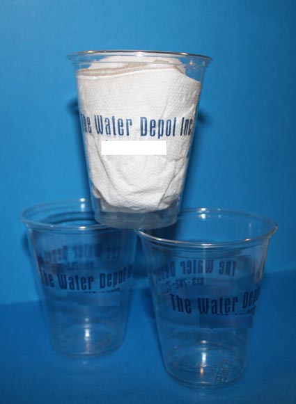 7 OZ CLEAR WATER CUP CLOSEOUT!